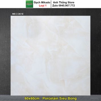 Gạch 60x60 Mikado MECO618 Vân Vàng Nhạt