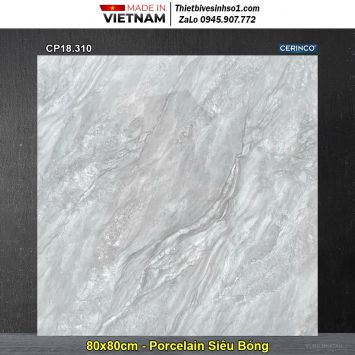 Gạch 80x80 Mikado CP18.310 Vân Đá Xám