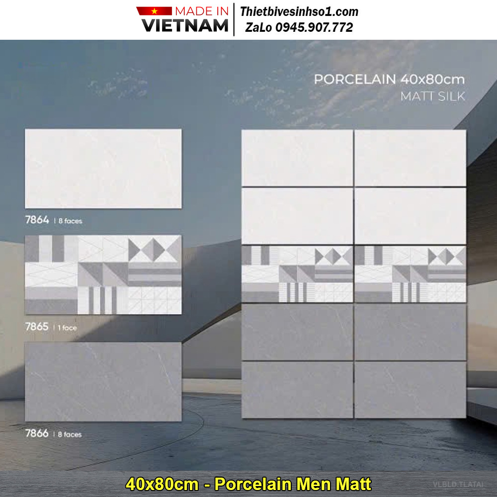 Gạch 40x80 Blue Dragon 7866-7864