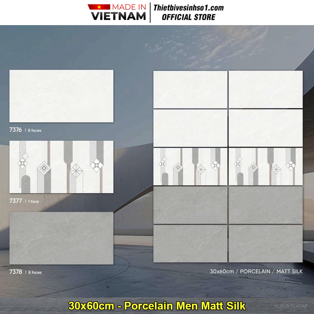 Gạch 30x60 Blue Dragon 7378-7376