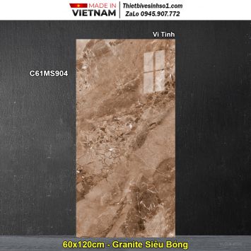 Gạch 60x120 Classico C61MS904 Vân Đá Nâu