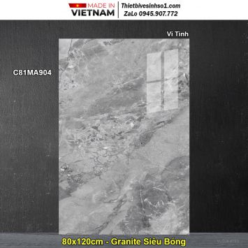 Gạch 80x120 Classico C81MA904 Đá Ghi Xám