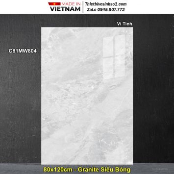 Gạch 80x120 Classico C81MW804 Vân Đá Xám