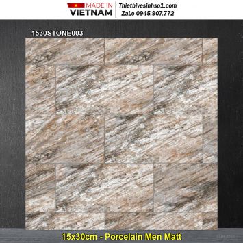 Gạch Ốp Trang Trí 15x30 Đồng Tâm 1530STONE003