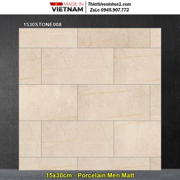 Gạch Ốp Trang Trí 15x30 Đồng Tâm 1530STONE008