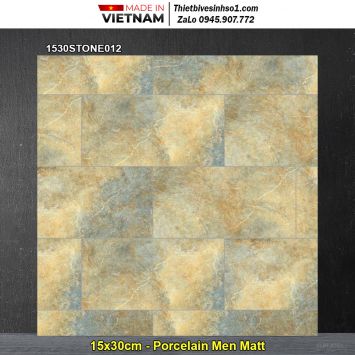 Gạch Ốp Trang Trí 15x30 Đồng Tâm 1530STONE012