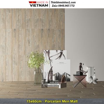 Gạch Giả Gỗ 15x60 Đồng Tâm 1560WOOD011