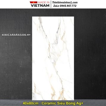 Gạch 40x80 Đồng Tâm 4080CARARAS006-H+
