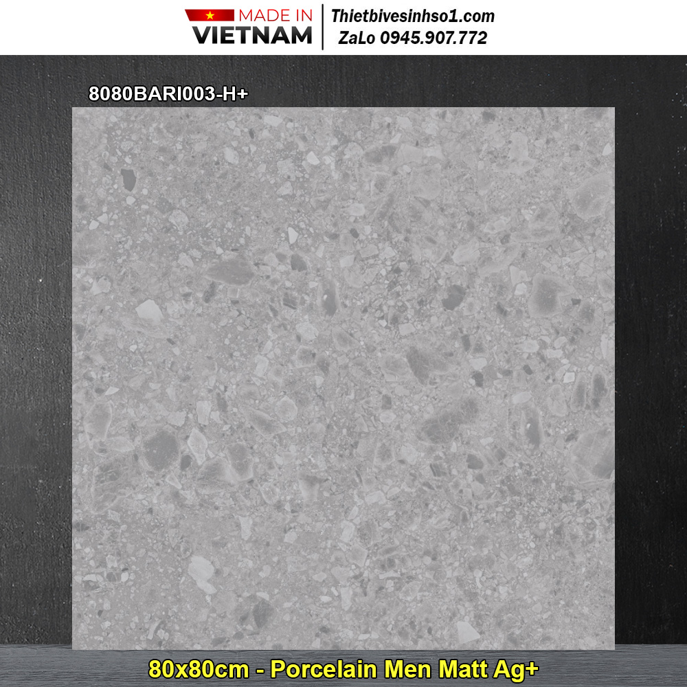 Gạch 80x80 Đồng Tâm 8080BARI003-H+