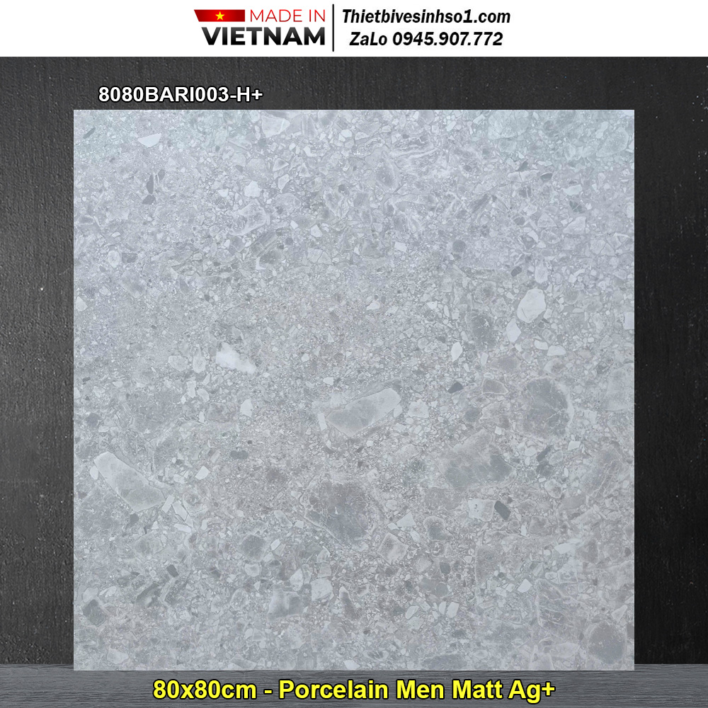 Gạch 80x80 Đồng Tâm 8080BARI003-H+