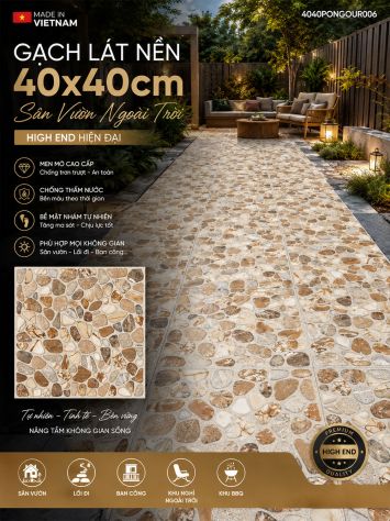 Gạch 40x40 Đồng Tâm 4040PONGOUR006