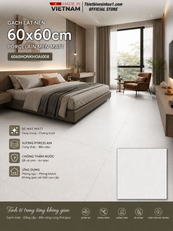 Gạch 60x60 Đồng Tâm 6060HONKHOAI008