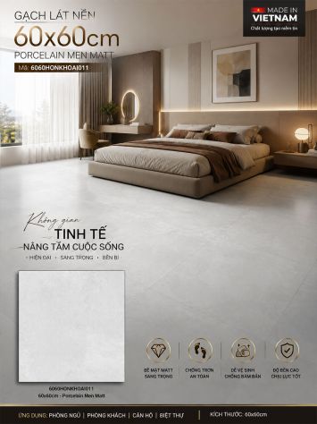 Gạch 60x60 Đồng Tâm 6060HONKHOAI011