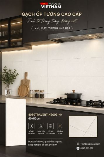 Gạch 40x80 Đồng Tâm 4080TRAVERTINE003-H+