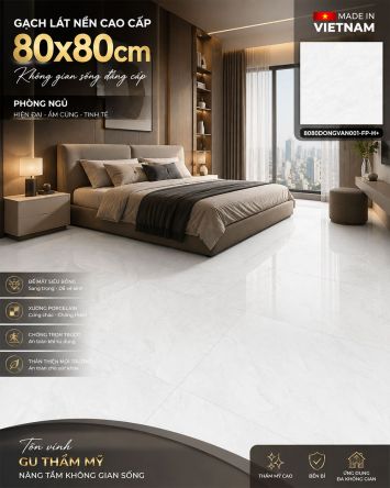 Gạch 80x80 Đồng Tâm 8080DONGVAN001-FP-H+