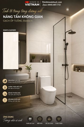 Gạch 30x60 Đồng Tâm 3060CLOUD009