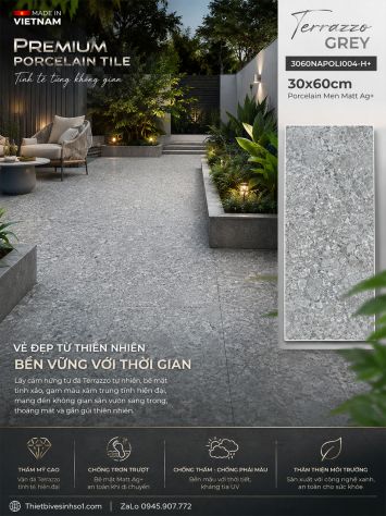 Gạch 30x60 Đồng Tâm 3060NAPOLI004-H+