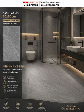 Gạch 30x60 Đồng Tâm 3060VAMCOTAY003