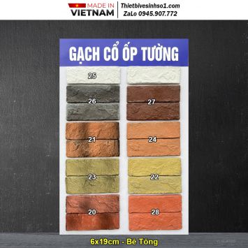 Gạch Ốp Giả Cổ Trang Trí