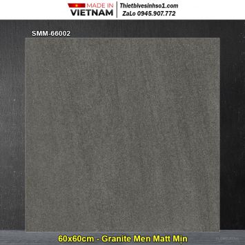 Gạch 60x60 Grand SMM-66002 Vân Xi Măng