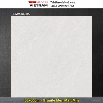 Gạch 60x60 Grand SMM-66005 Vân Xám