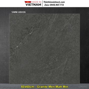 Gạch 60x60 Grand SMM-66006 Vân Xi Măng