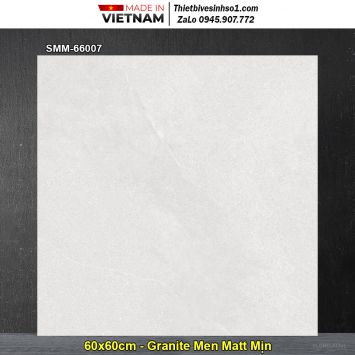 Gạch 60x60 Grand SMM-66007 Vân Xám