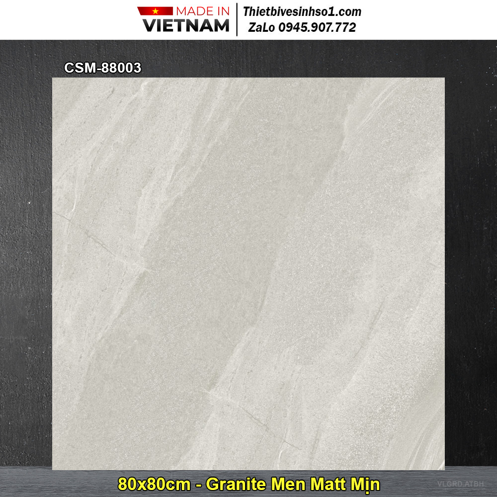 Gạch 80x80 Grand CSM-88003 Xám Vàng