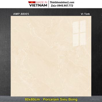 Gạch 80x80 Grand AMP-88005 Vân Vàng