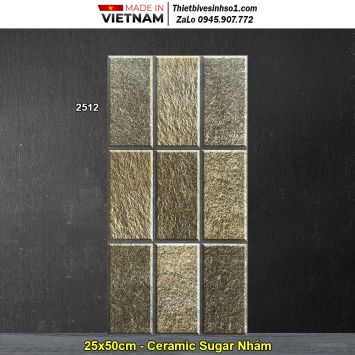 Gạch Ốp Trang Trí 25x50 Hồng Hà 2512