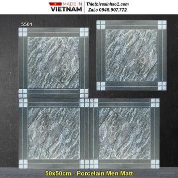 Gạch 50x50 Hồng Hà 5501 Lát Sân