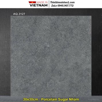 Gạch 30x30 Hồng Hà AQ-3127 Ghi Đậm