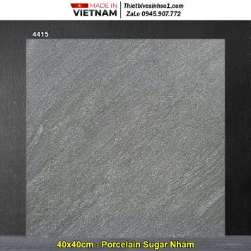 Gạch 40x40 Hồng Hà 4415 Ghi Đậm