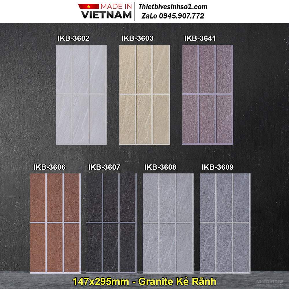 Gạch Thẻ Trang Trí ITO IKB Gạch Thẻ Trang Trí ITO IKB