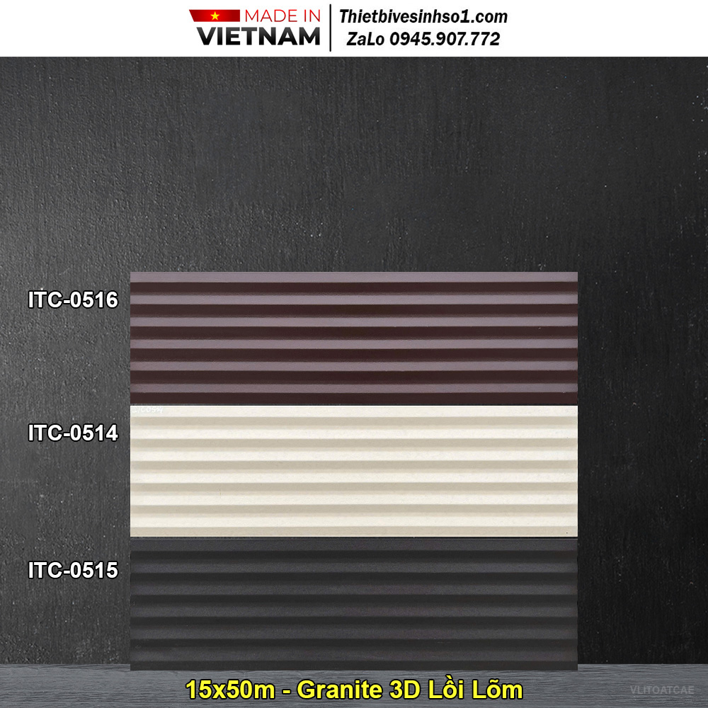 Gạch Thẻ Trang Trí 15x50 ITO ITC-051 Gạch Thẻ Trang Trí 15x50 ITO ITC-051
