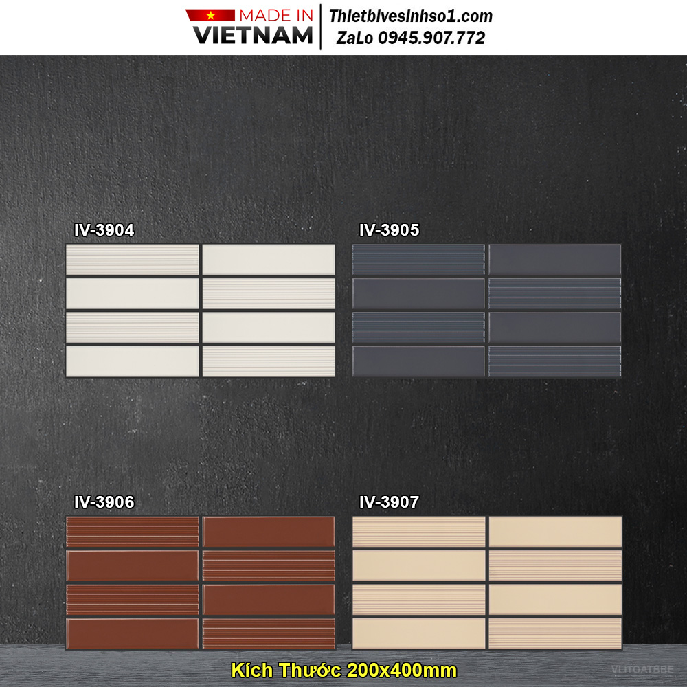 Gạch Ốp Trang Trí 20x40 ITO IV KAZEISHI