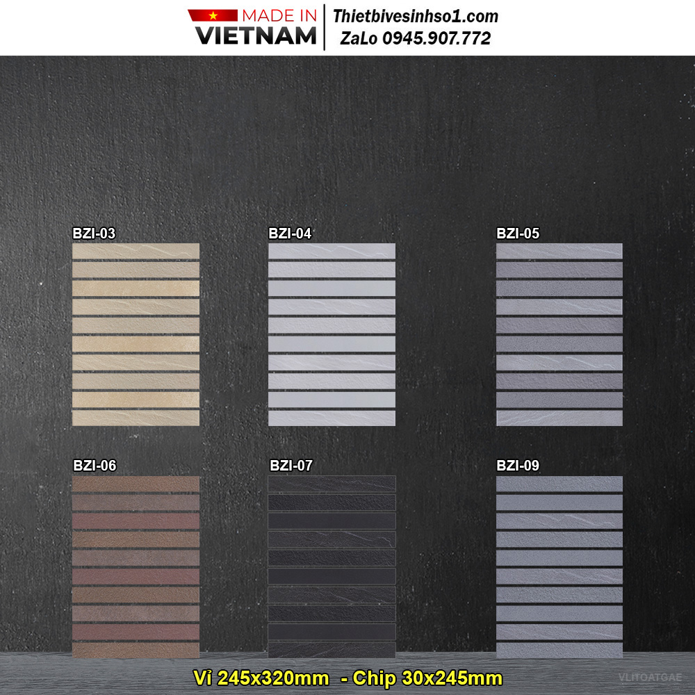 Gạch Thẻ Trang Trí ITO BZI Gạch Thẻ Trang Trí ITO BZI