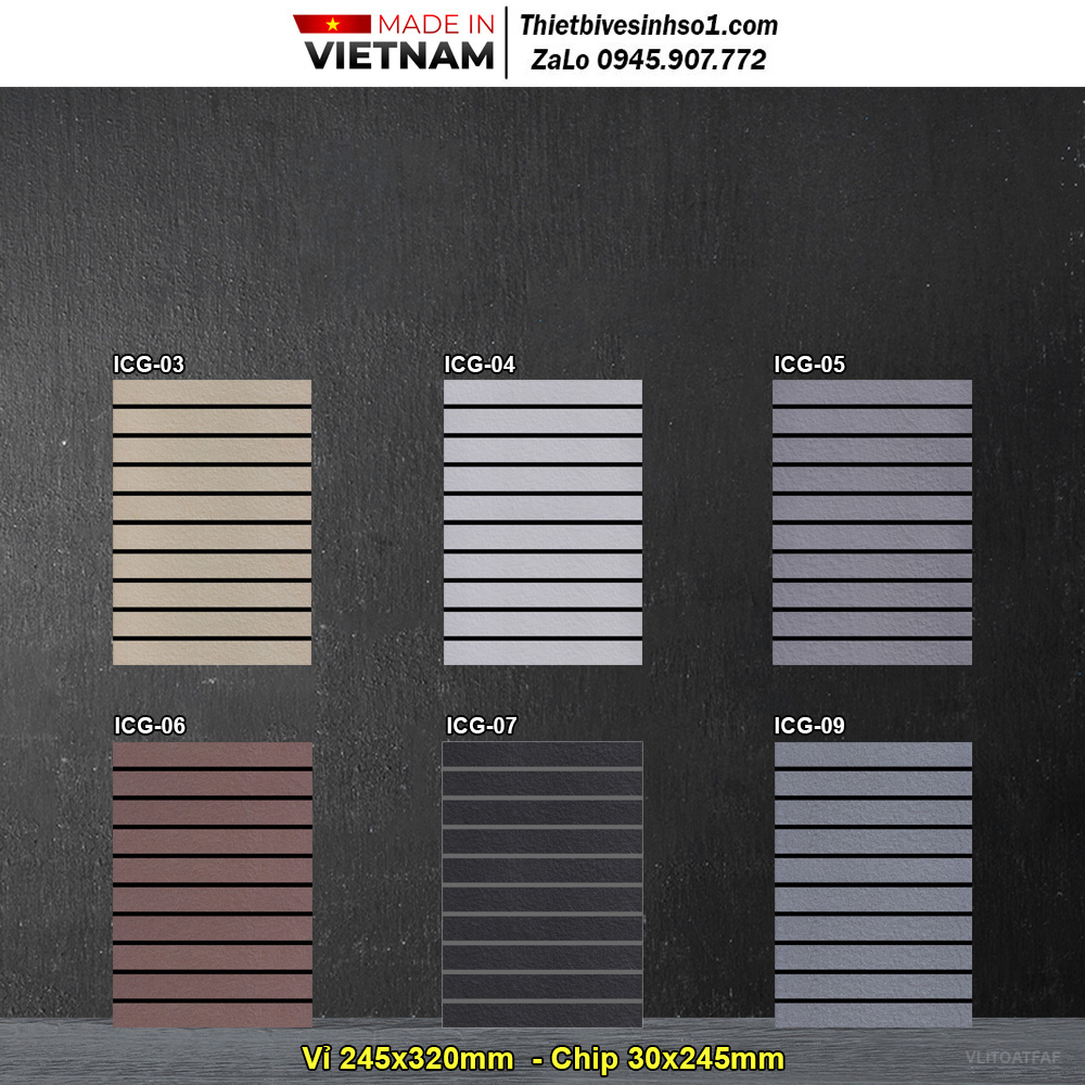 Gạch Thẻ Trang Trí ITO ICG Gạch Thẻ Trang Trí ITO ICG