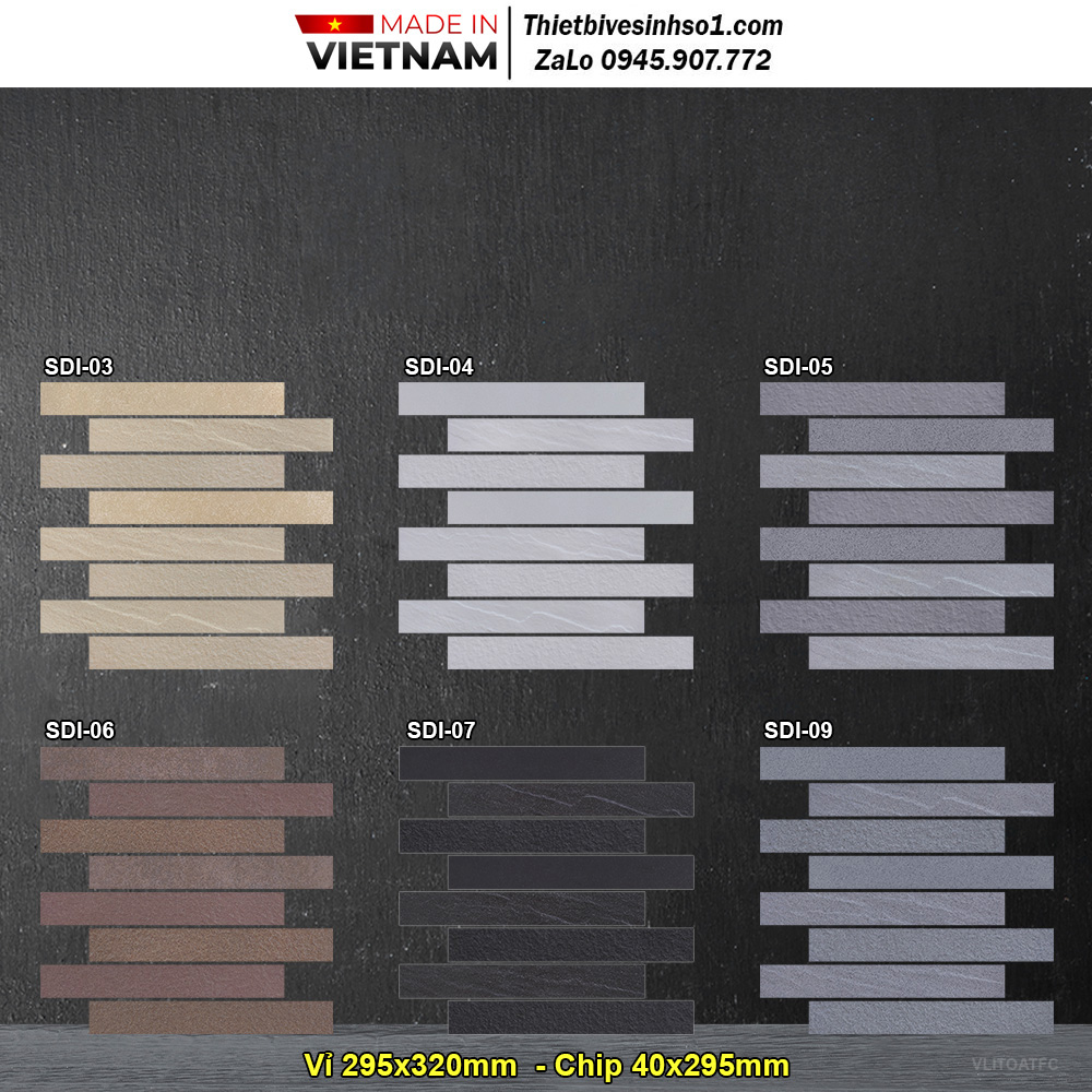 Gạch Thẻ Trang Trí ITO SDI Gạch Thẻ Trang Trí ITO SDI