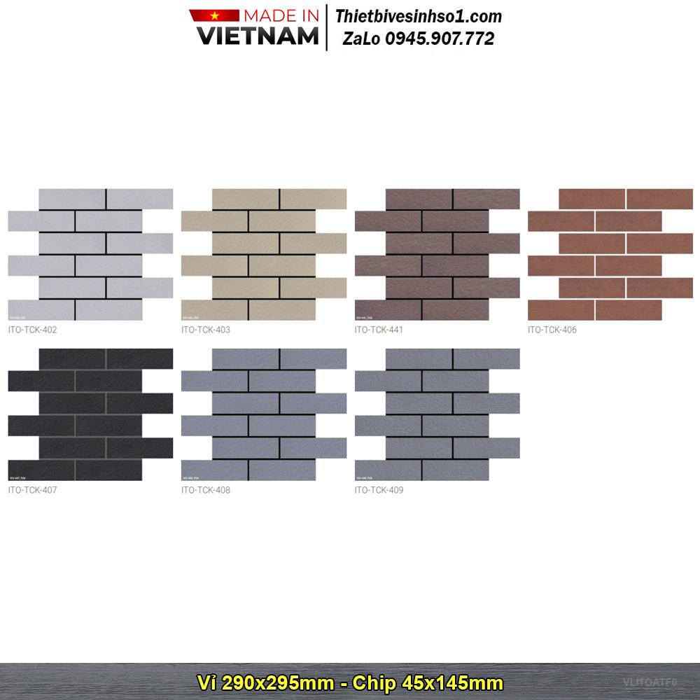 Gạch Thẻ Trang Trí ITO TCK Gạch Thẻ Trang Trí ITO TCK