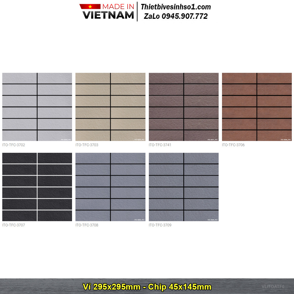 Gạch Thẻ Trang Trí ITO TFC-37 Gạch Thẻ Trang Trí ITO TFC-37
