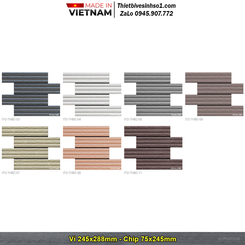Gạch Thẻ Trang Trí ITO THBC Gạch Thẻ Trang Trí ITO THBC