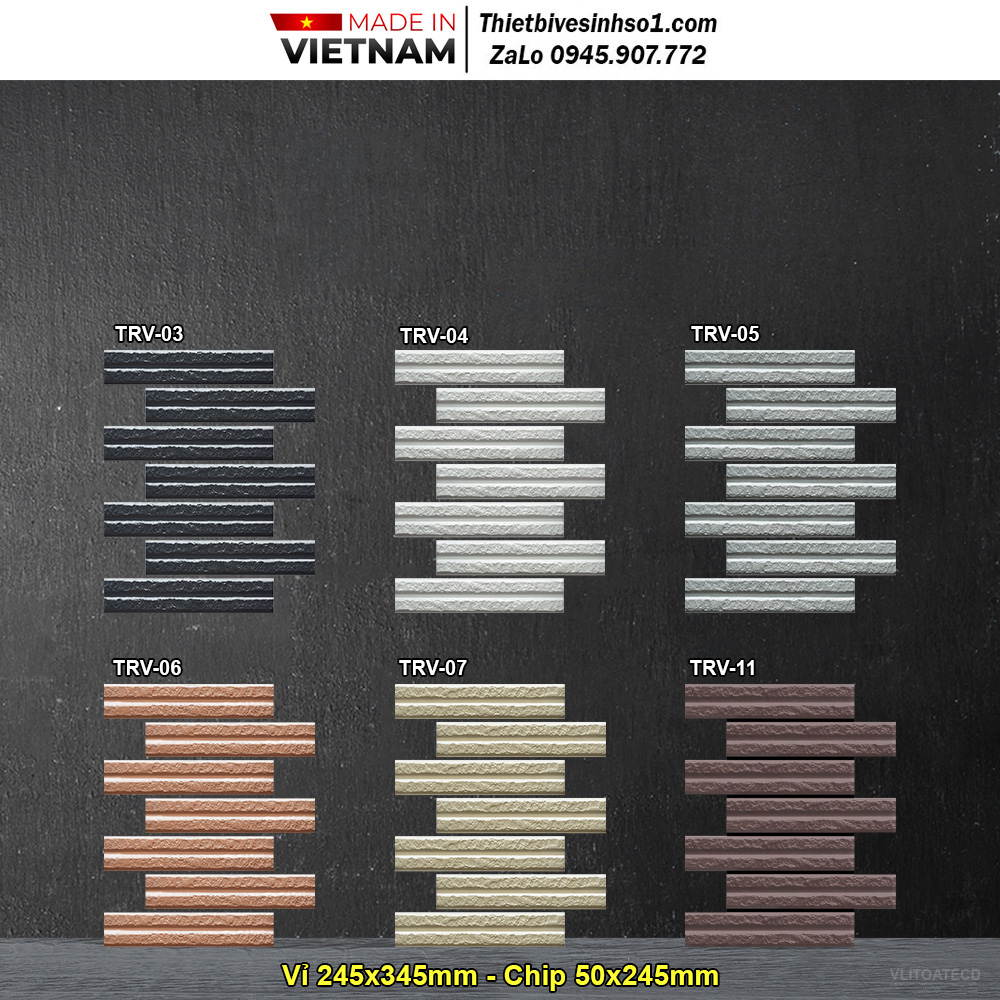 Gạch Thẻ Trang Trí ITO TRV Gạch Thẻ Trang Trí ITO TRV