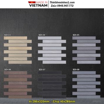 Gạch Thẻ Trang Trí ITO SDI