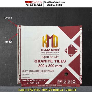 Vỏ Hộp Gạch 80x80 Kamado Loại 1