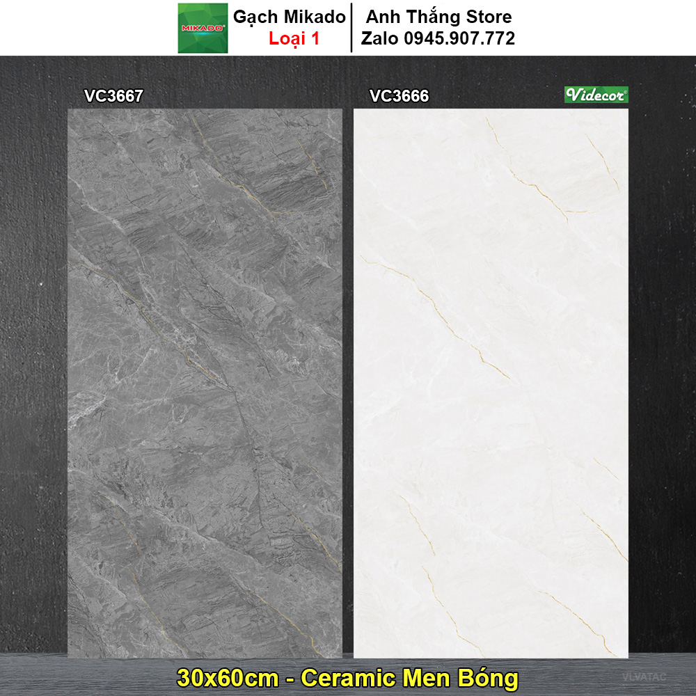 Gạch 30x60 Mikado VC3667-VC3666