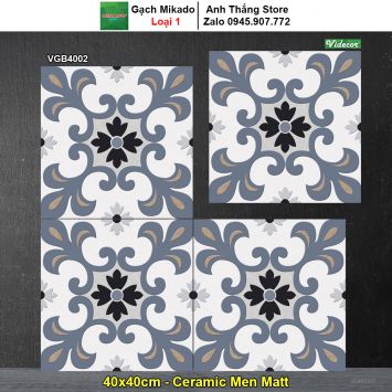 Gạch Bông Men 40x40 Mikado VGB4002