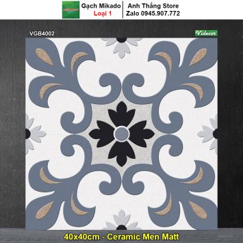 Gạch Bông Men 40x40 Mikado VGB4002