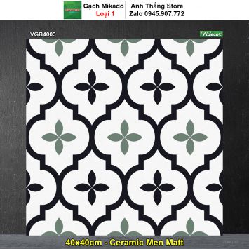Gạch Bông Men 40x40 Mikado VGB4003