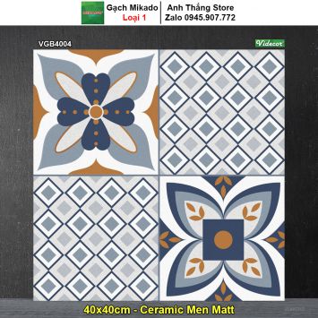 Gạch Bông Men 40x40 Mikado VGB4004